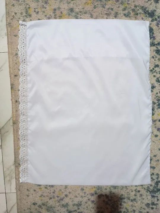 Fronha de cetim branco  - Foto 2