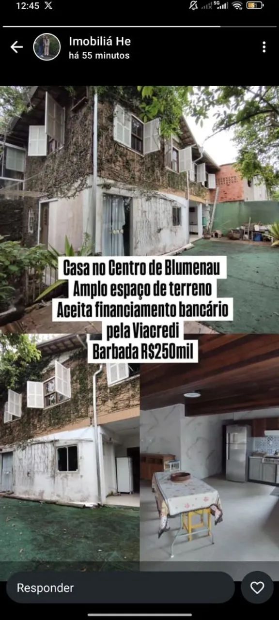 Foto - Blumenau - Escola Agrícola