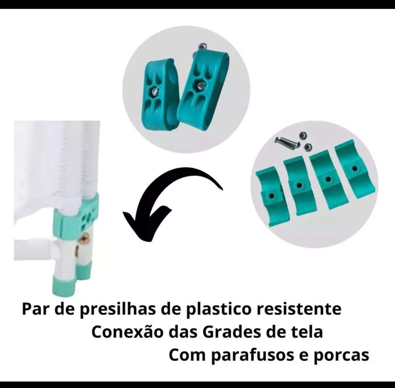 Cercadinho Grade Tela 9x80 - Foto 3