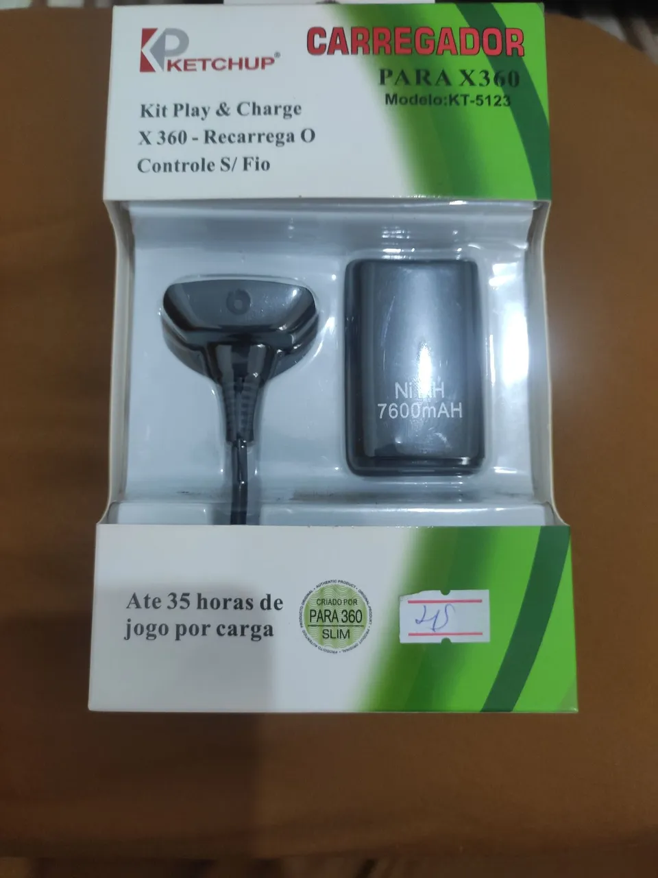 Kit Play & Charge para Xbox 360 - Ketchup