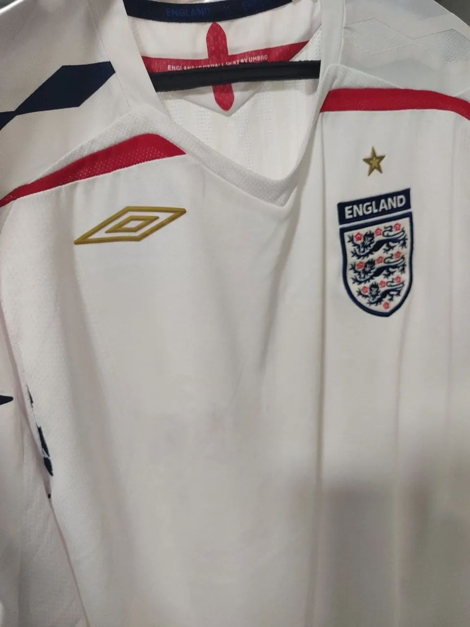 Camisa Inglaterra Original da época.  - Foto 2