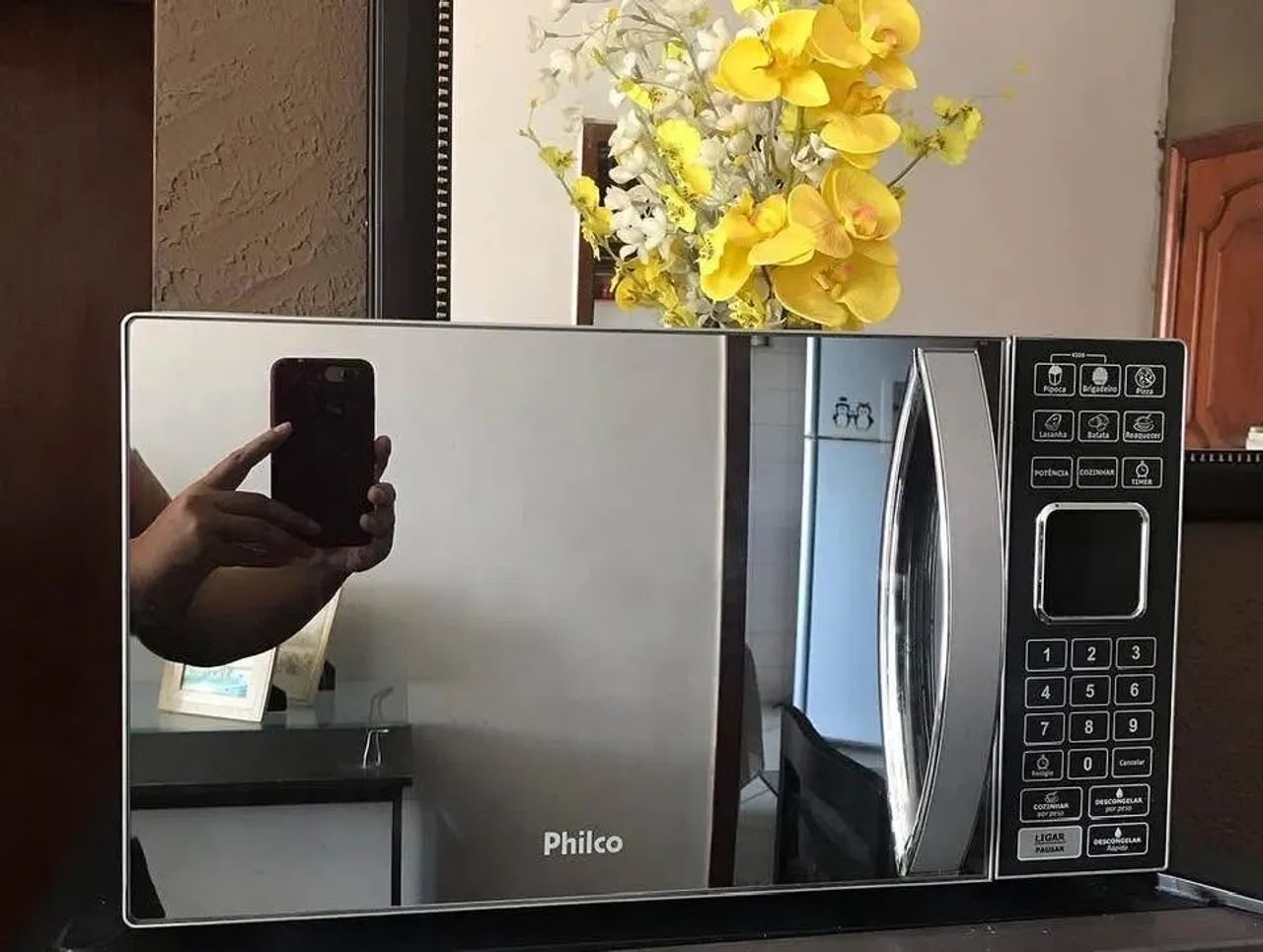 Microondas Philco Espelhado 25 litros  - Foto 4