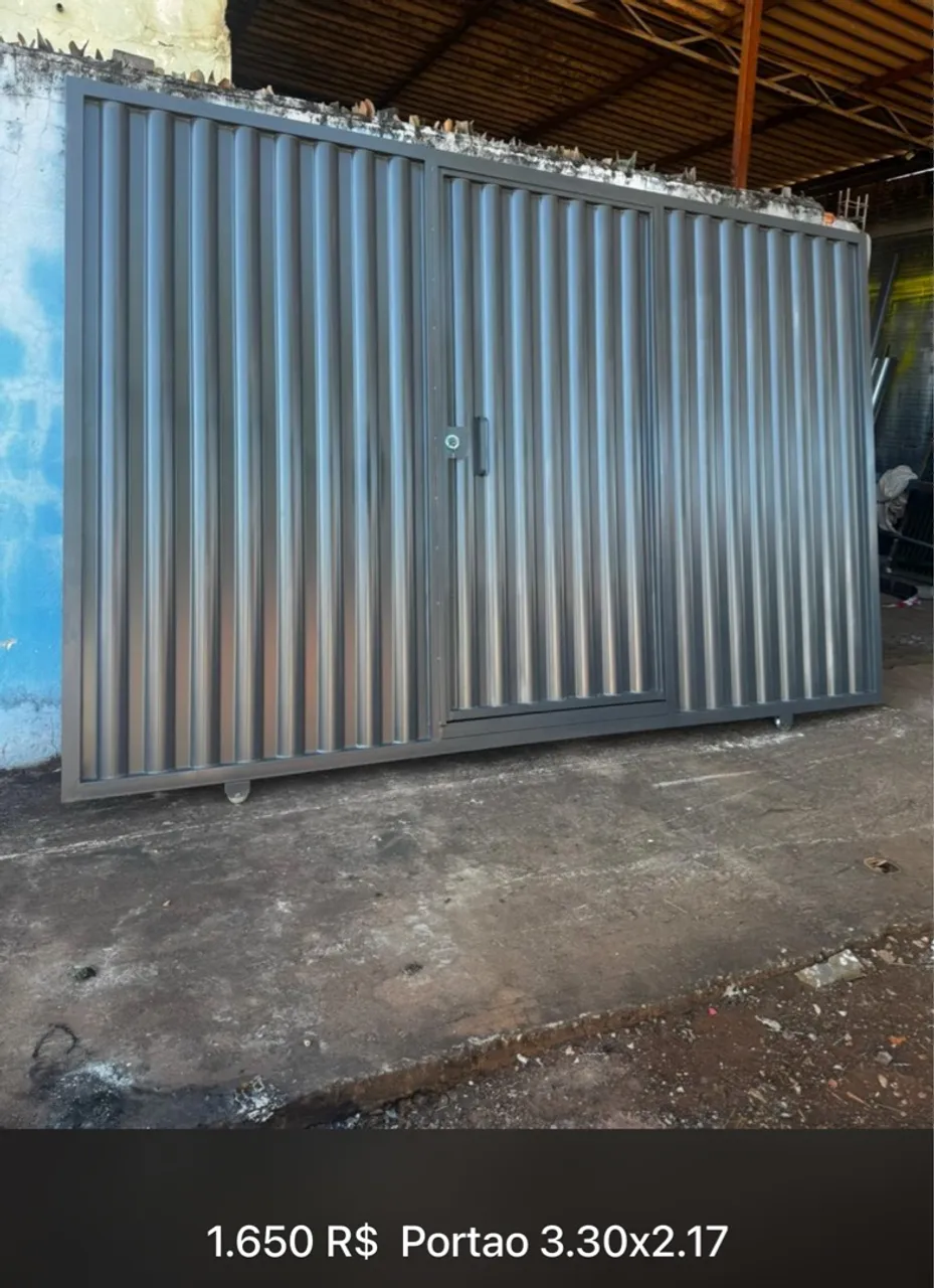 Portão 3.30x2.17 e Porta