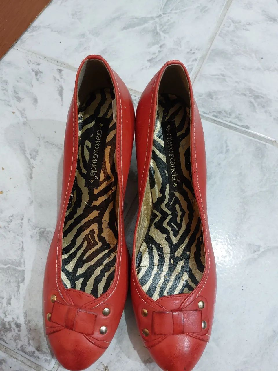 Sapato Vermelho - Marca Cravo&Canela - Foto 4