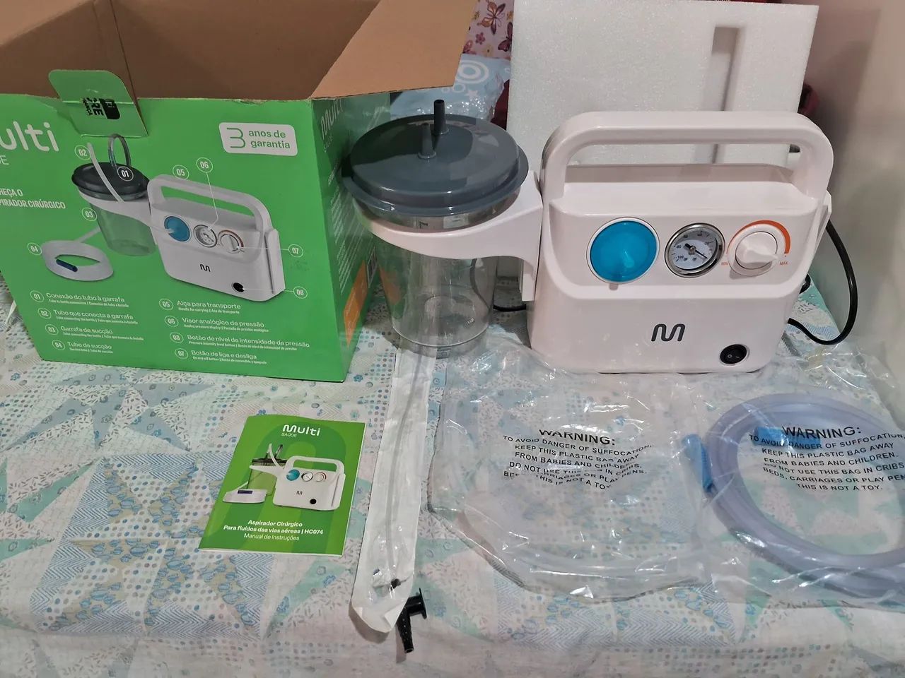 Aspirador Cirúrgico Multi Saúde - Foto 3