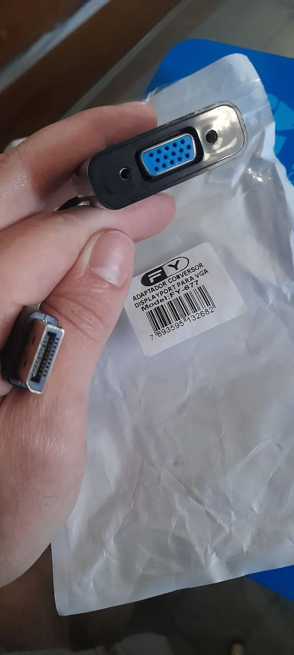 Adaptador CONVERSOR DISPLAYPORT para VGA - Foto 2