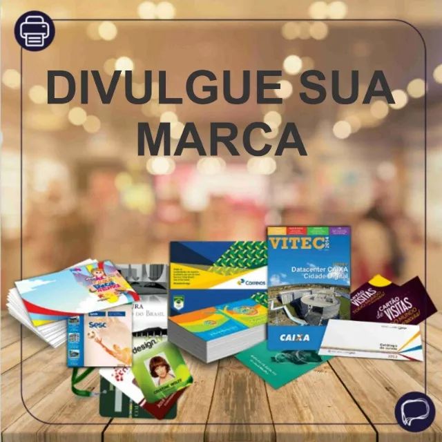 Gráfica rápida: Folders, cartão de visita, cardápios e muito  mais 