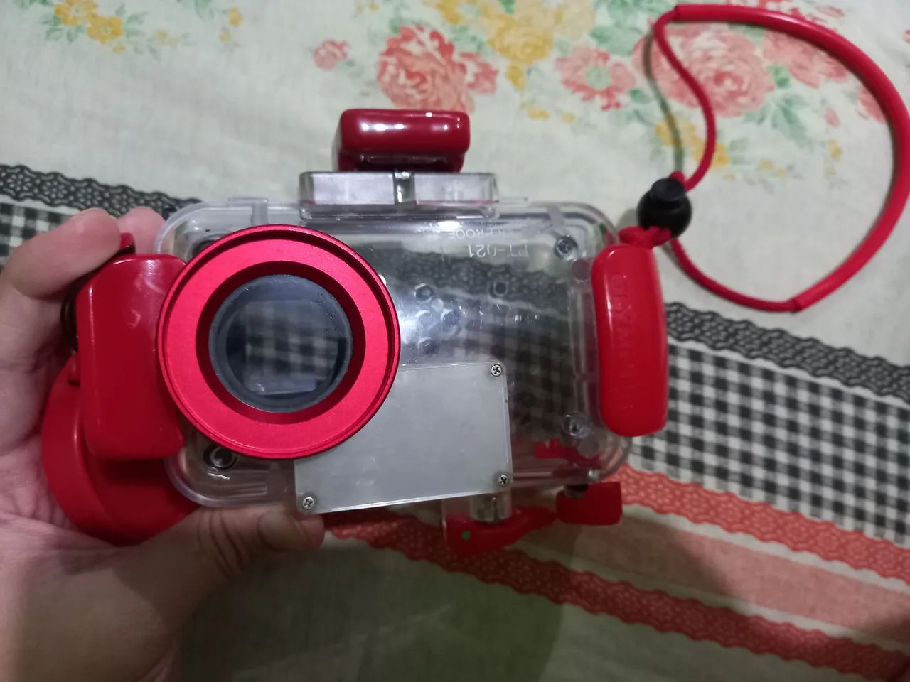 Caixa estanque oLYMPUS PT-017 para D-560 D-565 - Foto 4