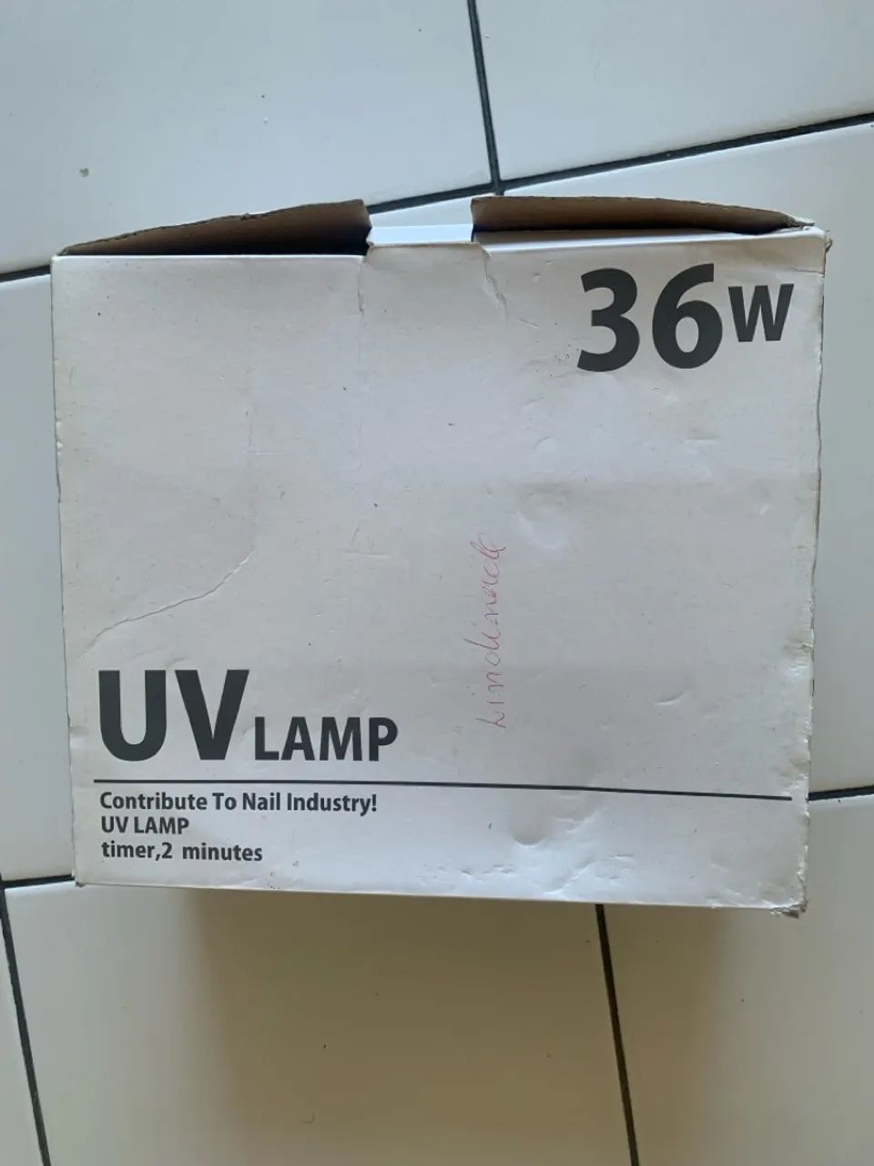 Cabine profissional com Lâmpada UV para Unhas 36W - Secagem Rápida