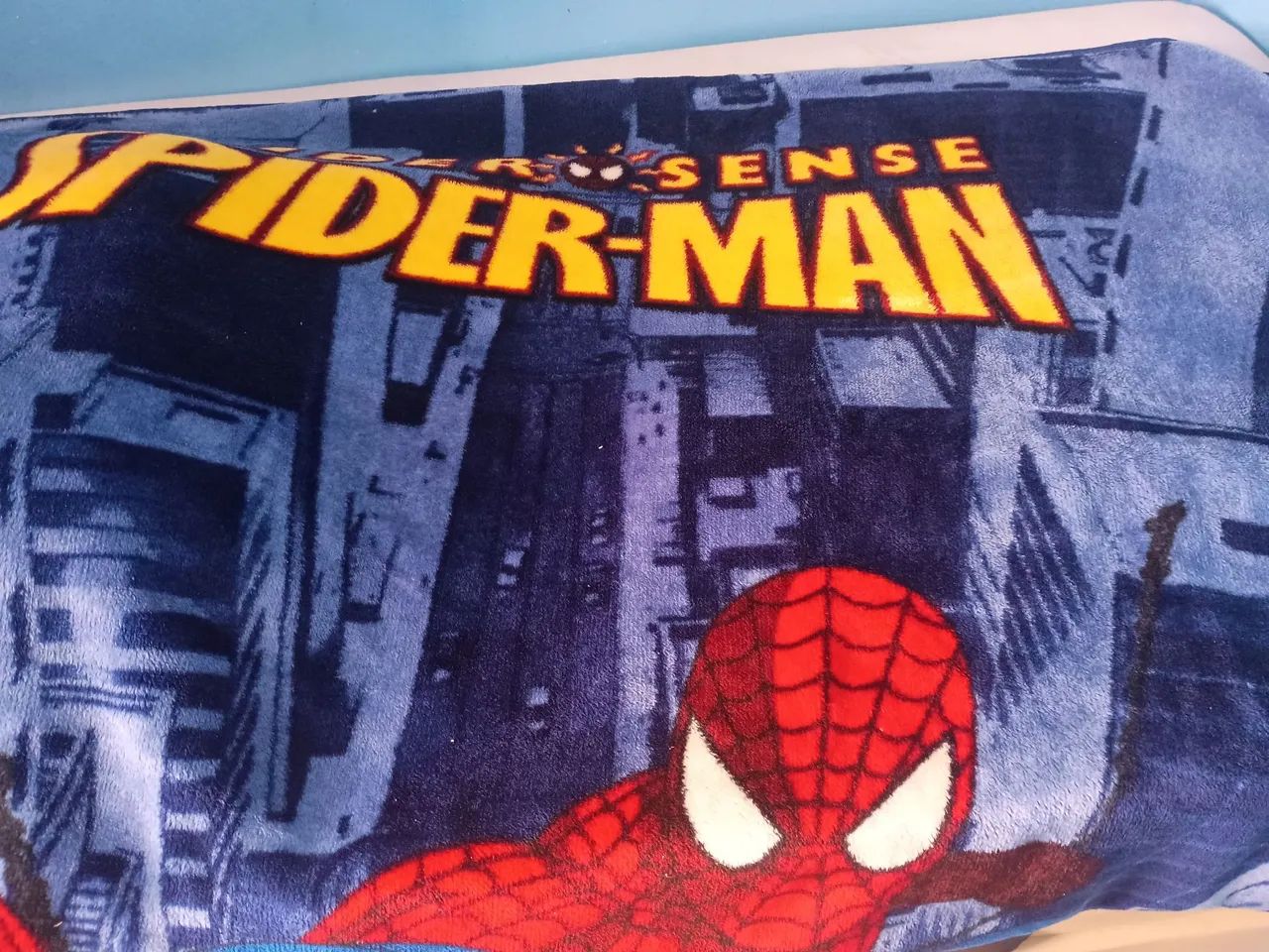 Cobertor homem aranha 