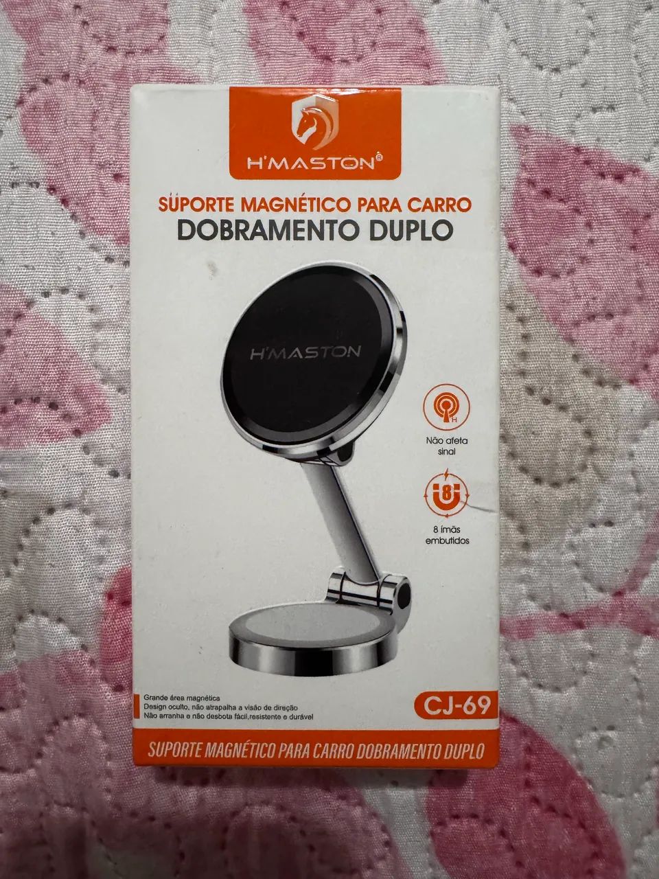 Suporte Magnético para Carro H?MASTON CJ-69 - Dobramento Duplo