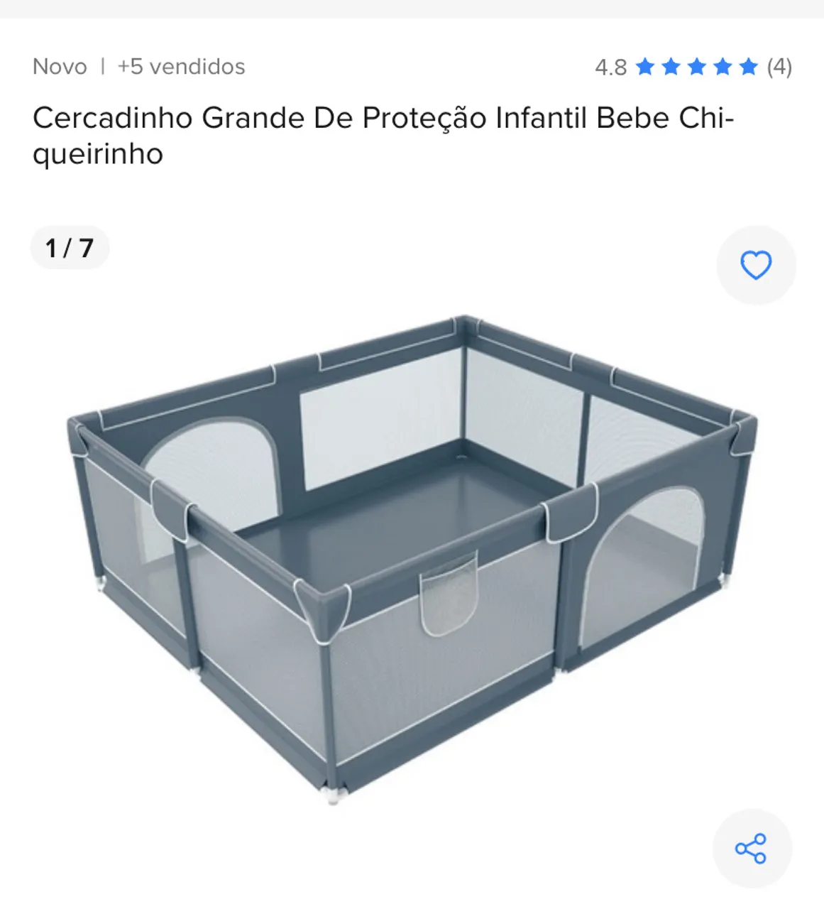 CHIQUEIRINHO / CERCADINHO PARA BEBÊ