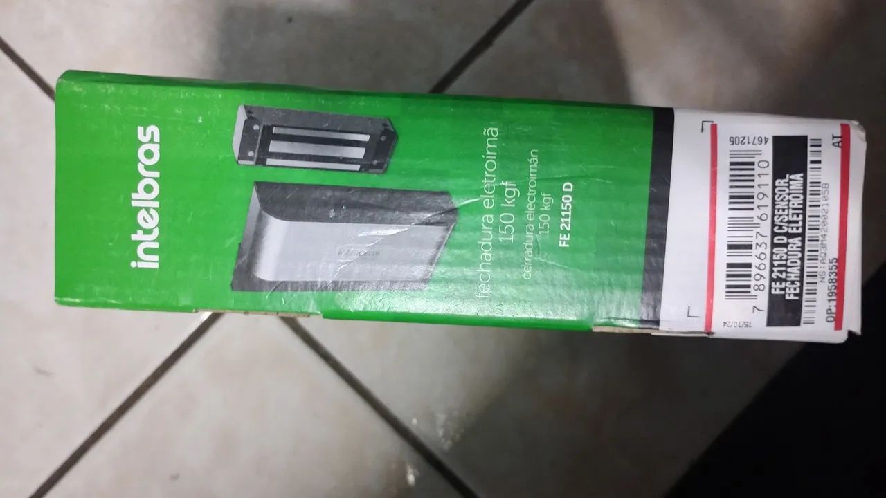 Fechadura eletroímã 150 kgf - Foto 2