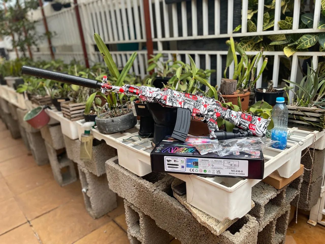 Brinquedo Lança Gel NOVO - Foto 3