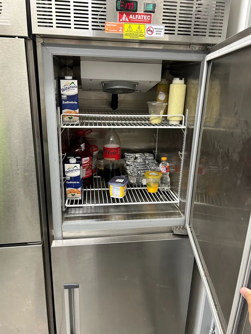 FREEZER DUO TEMP MARCAL ALFATEC, LINHA 200 Externamente e
