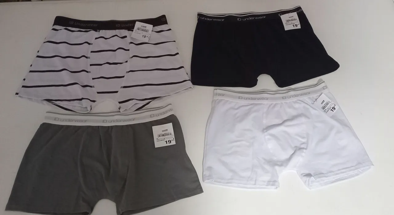Kit Cuecas Boxer - 4 unidades
