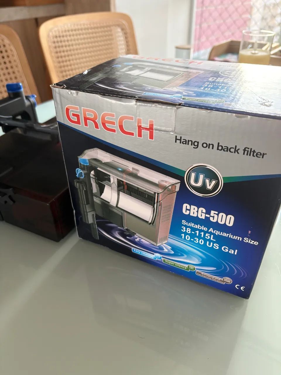 Filtro Hang Sunsun CBG 500l/h - Aquário  - Foto 3