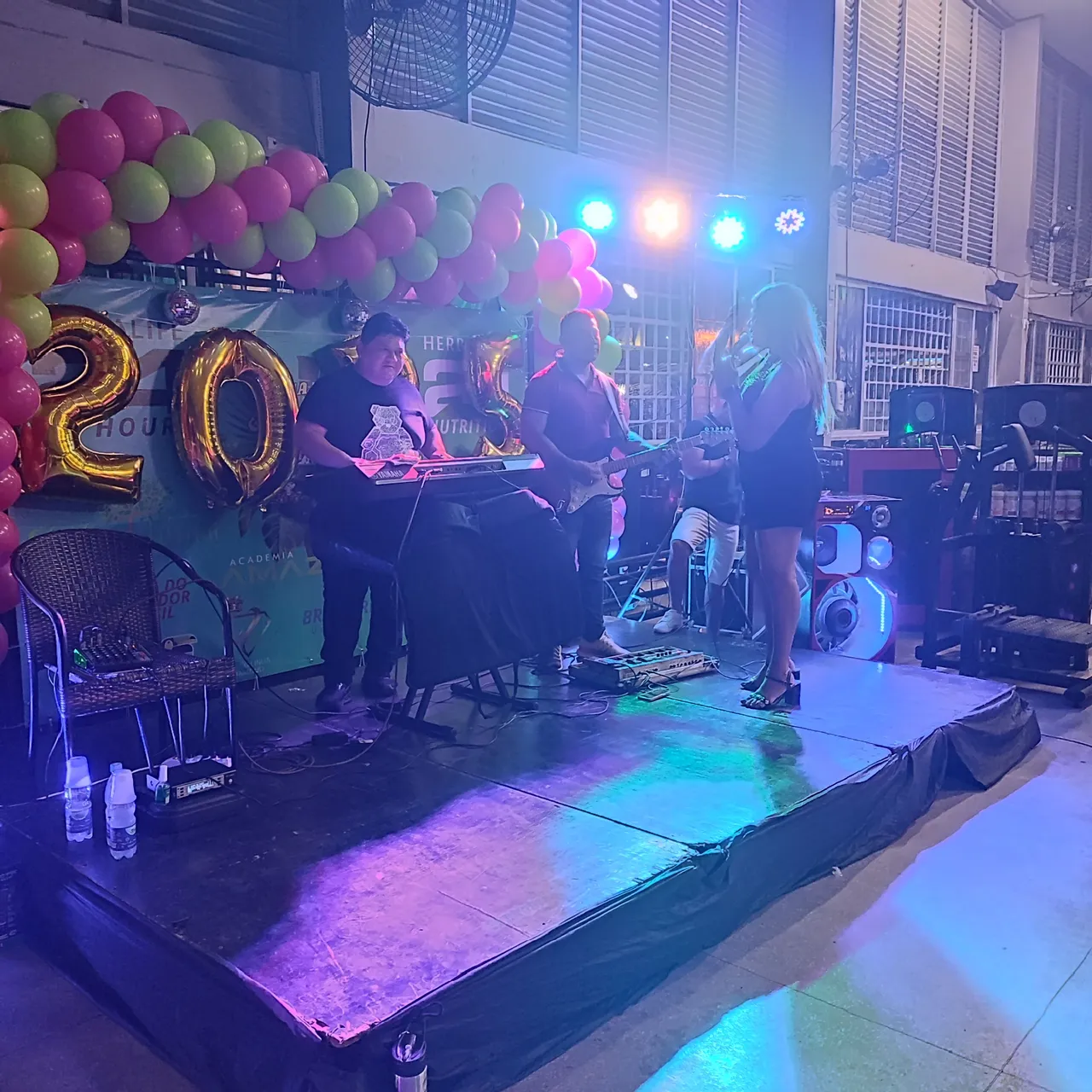 Palco para eventos