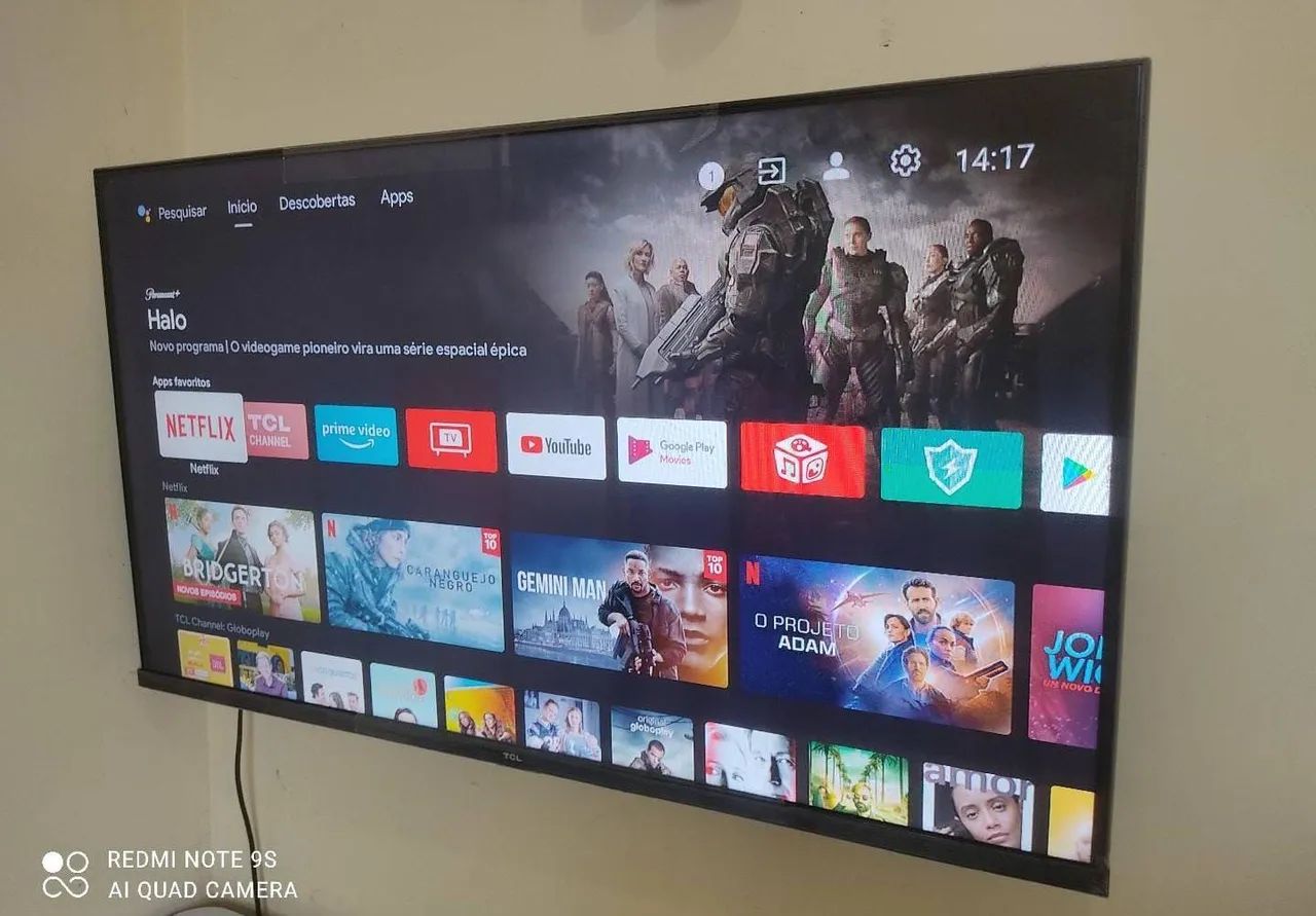 Smart tv 42 HDR 4K Android Alexa Bluetooth aceito cartão faço entrega  - Foto 4
