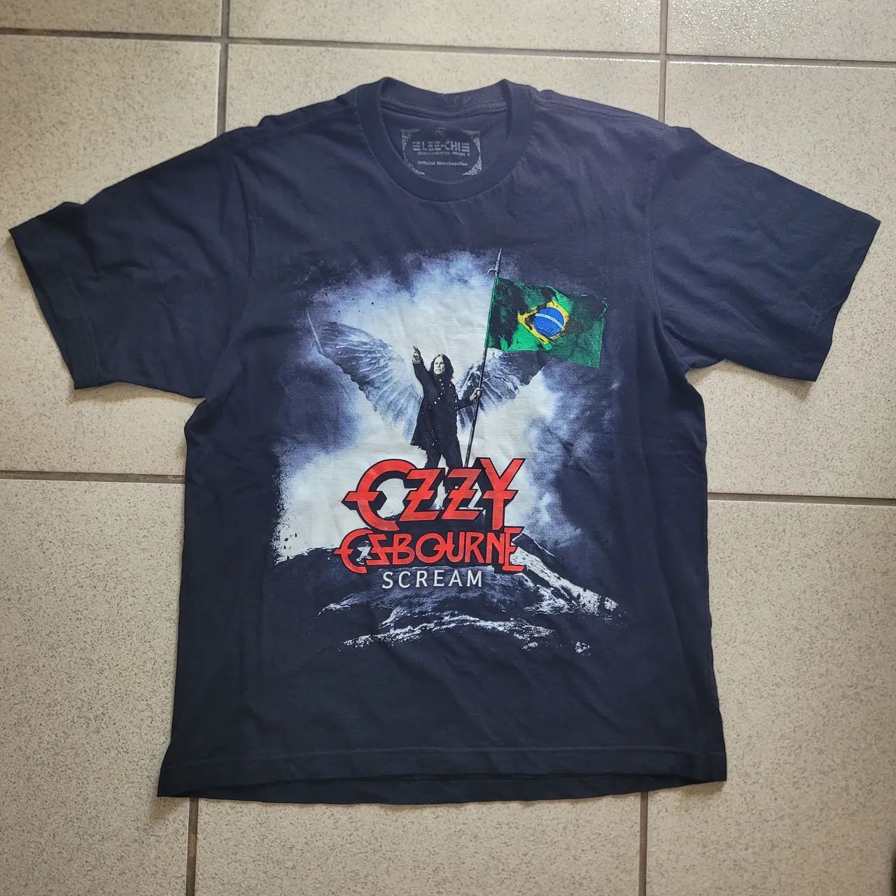 Camiseta Ozzy Osbourne Scream Brasil Tour 2010-2011 - Roupas