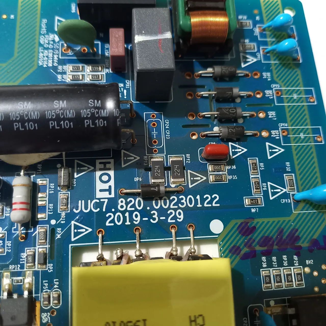 Placa da fonte  philco ptv39g50d versão A  - Foto 2