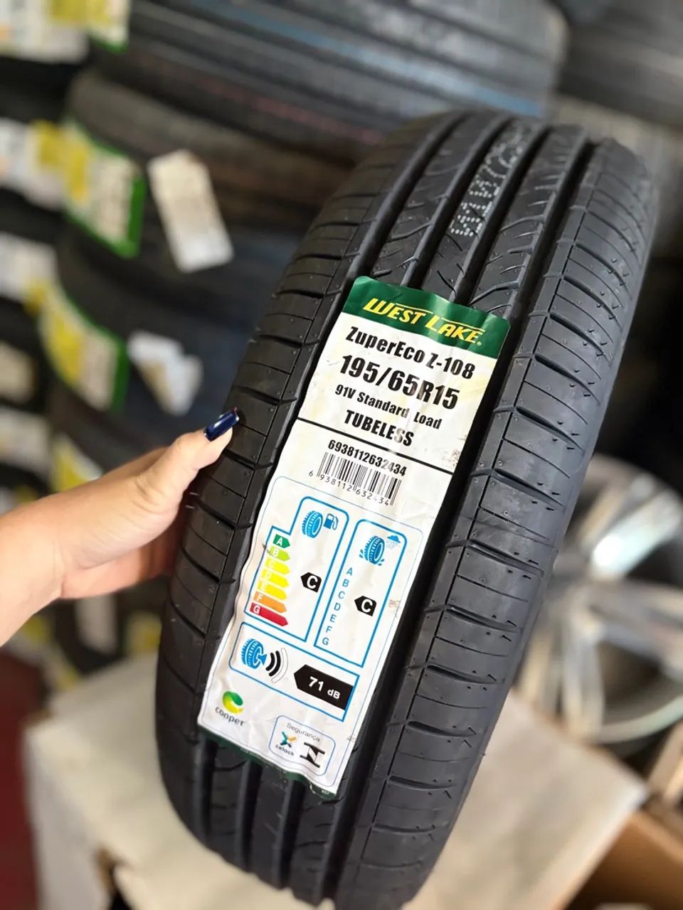 195/65R15 WM01 8分 195/65R15* Oferta de Pneus c/ Troca Rápida em Goiânia.
