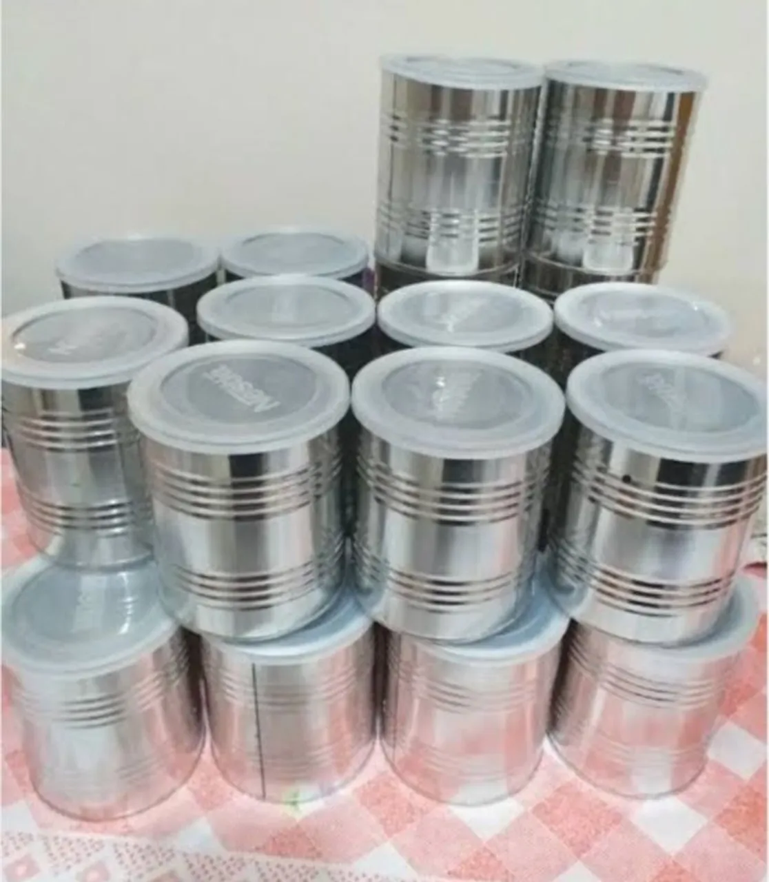 LATAS DE LEITE NINHO VAZIA