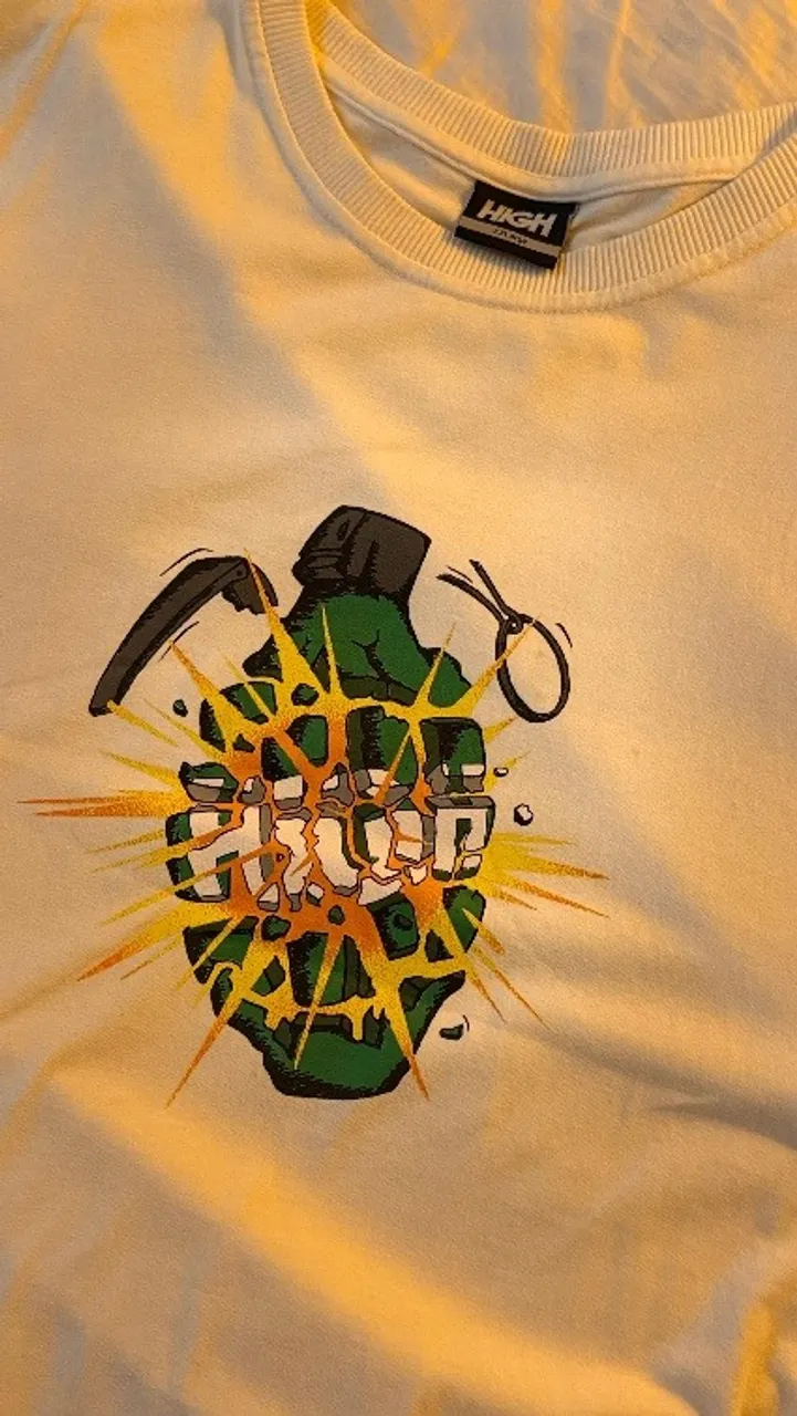 Camiseta High Tee Granade White Branca XGG