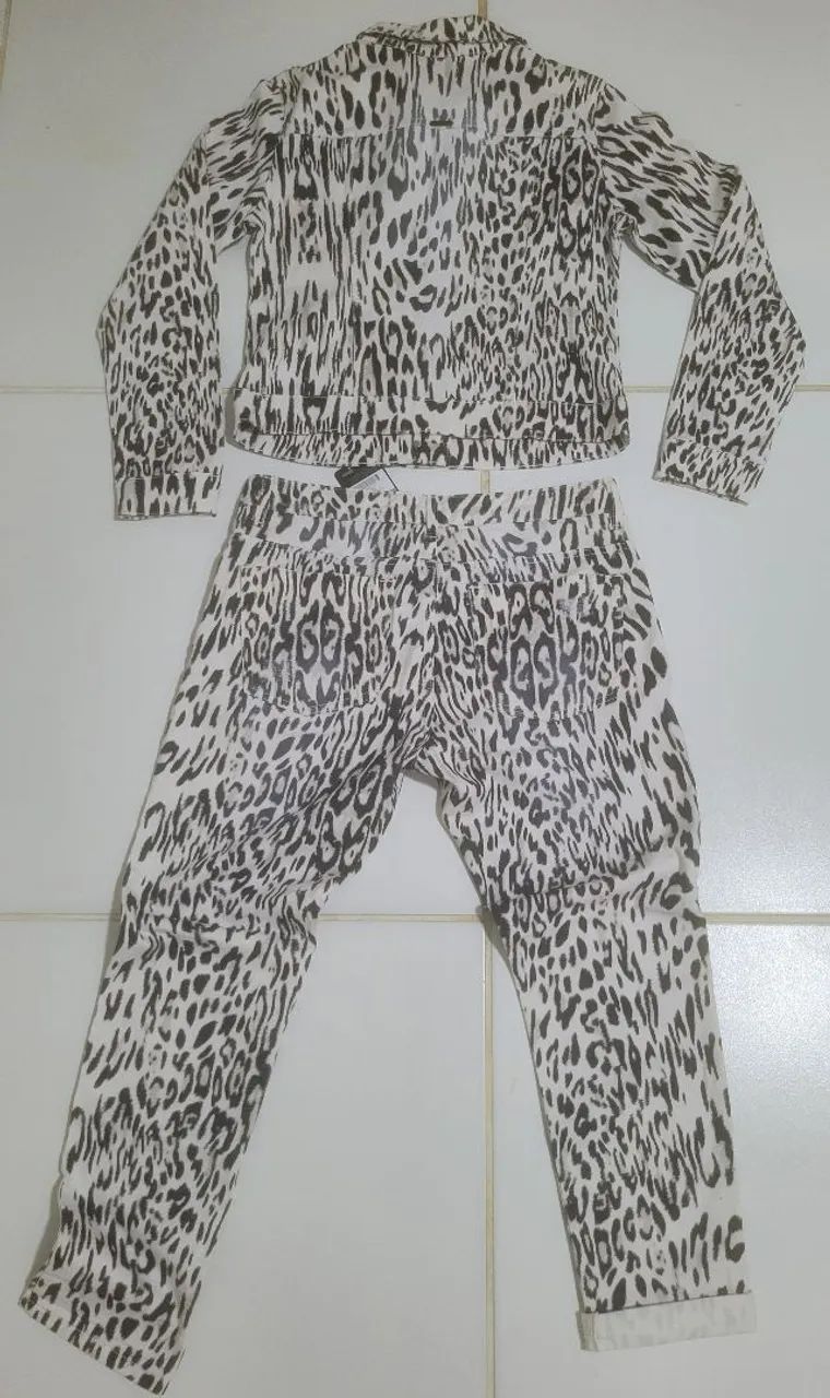 Conjunto Jaqueta e Calça Animal Print Le lis blanc  - Foto 5