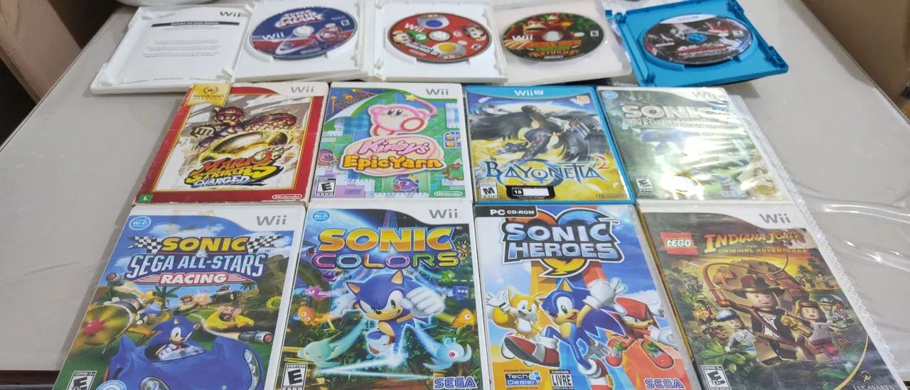 Lote de Jogos Wii - Diversos Títulos - Foto 2