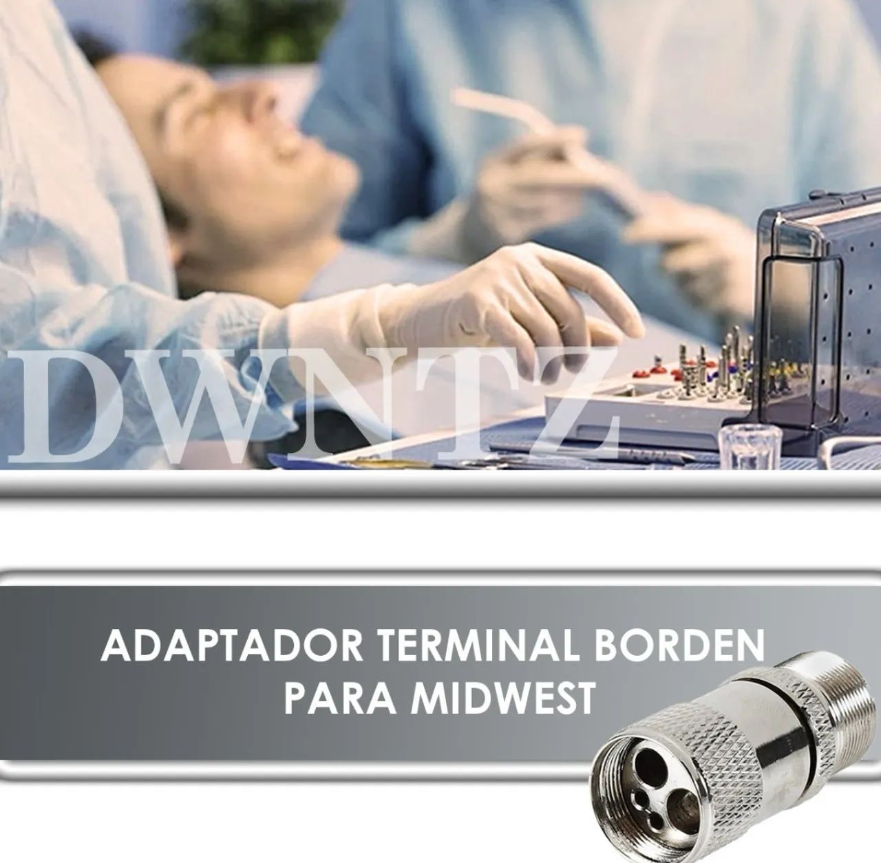 Adaptador De 4 Furos Borden 2 Para 4 Furos Midwest - Foto 2