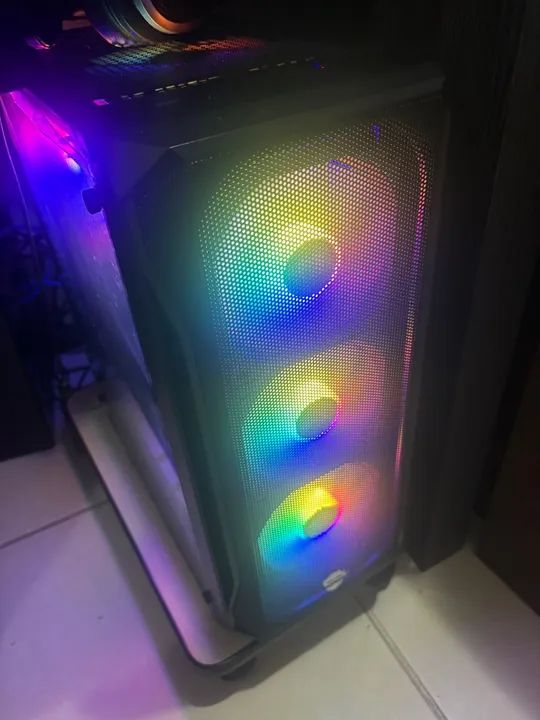 PC Placa de vídeo RX570 16gb SSD de 250gb, HD de 1 terabyte