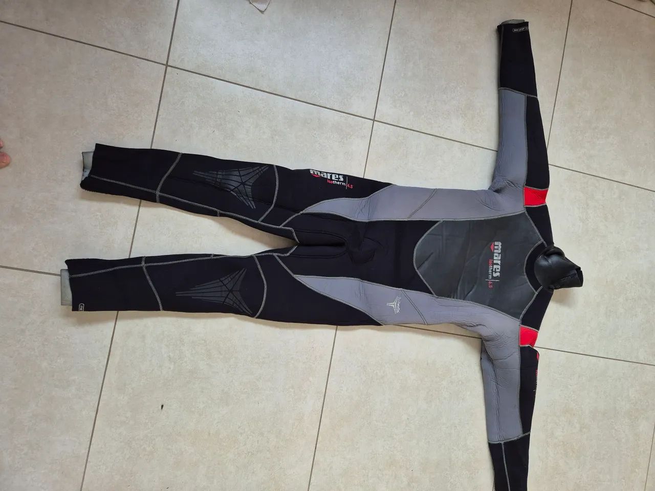 Roupa de Mergulho Mares Isotherm 6.5mm - Completo com Bolsa<br> - Foto 2