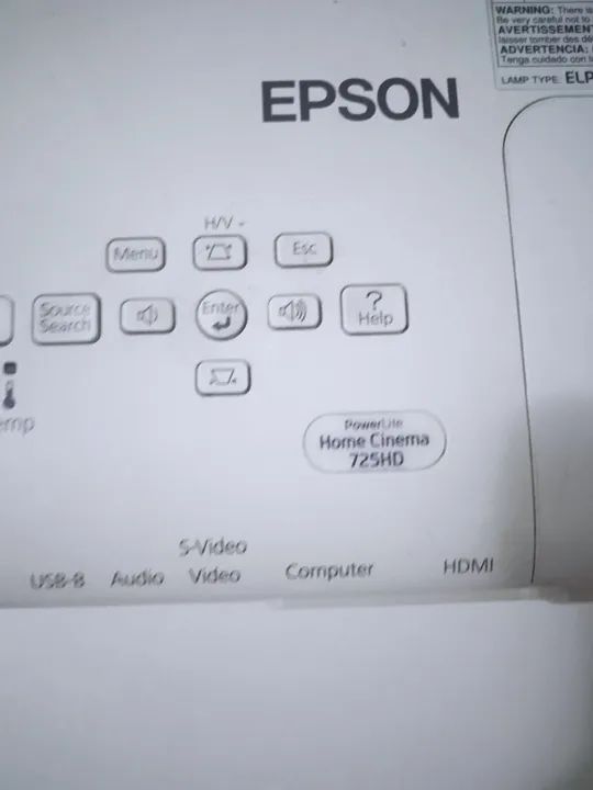 Projetor Epson 725HD - Foto 4