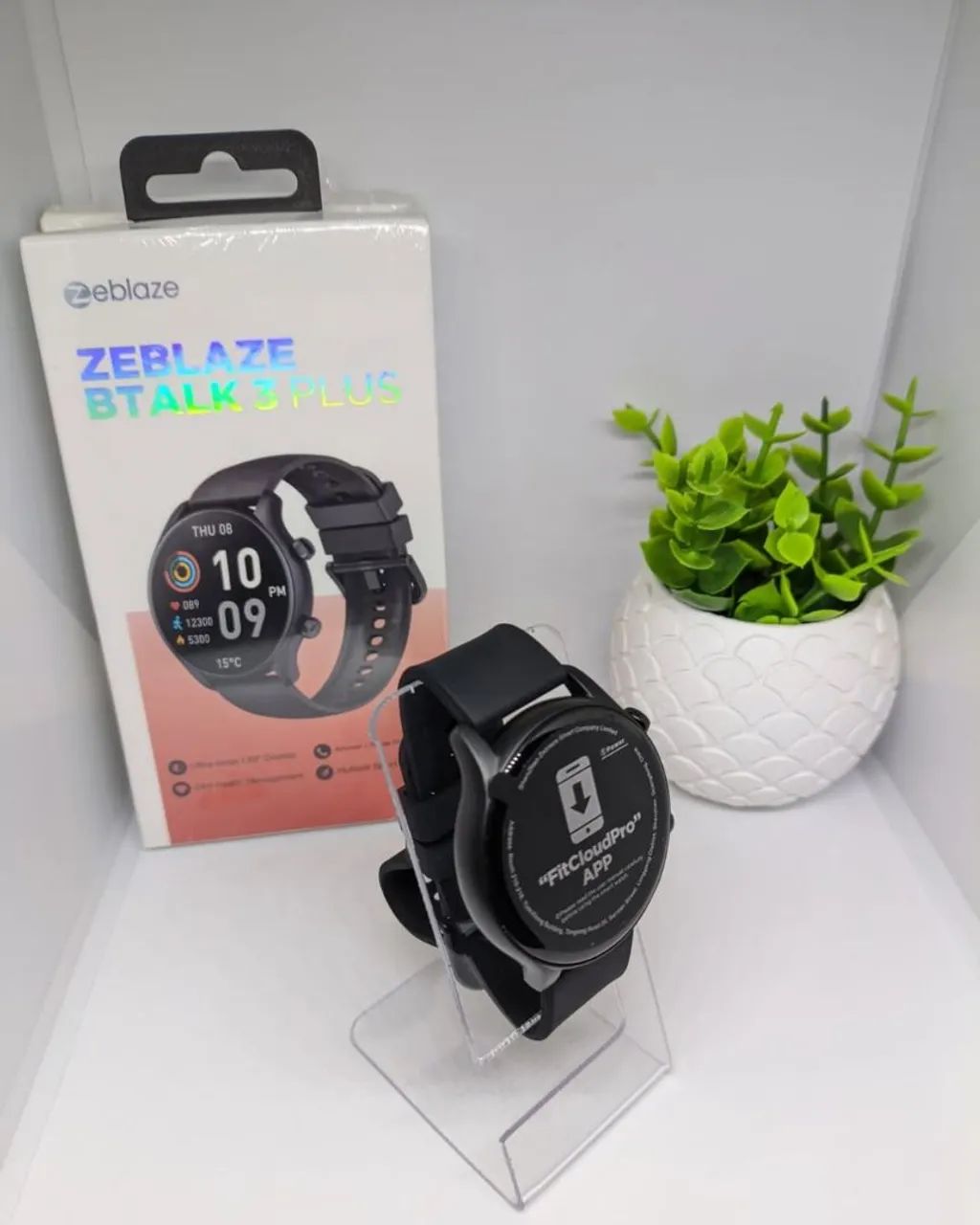 Smartwatch Zeblaze Btalk 3 Plus á Prova Dágua e com película  - Foto 3