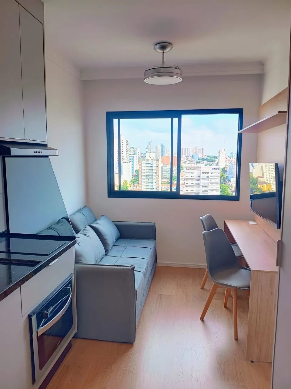 Apartamento TOTALMENTE mobiliado 1 dormitório na Vila Pompéia. Impecável! - Foto 5