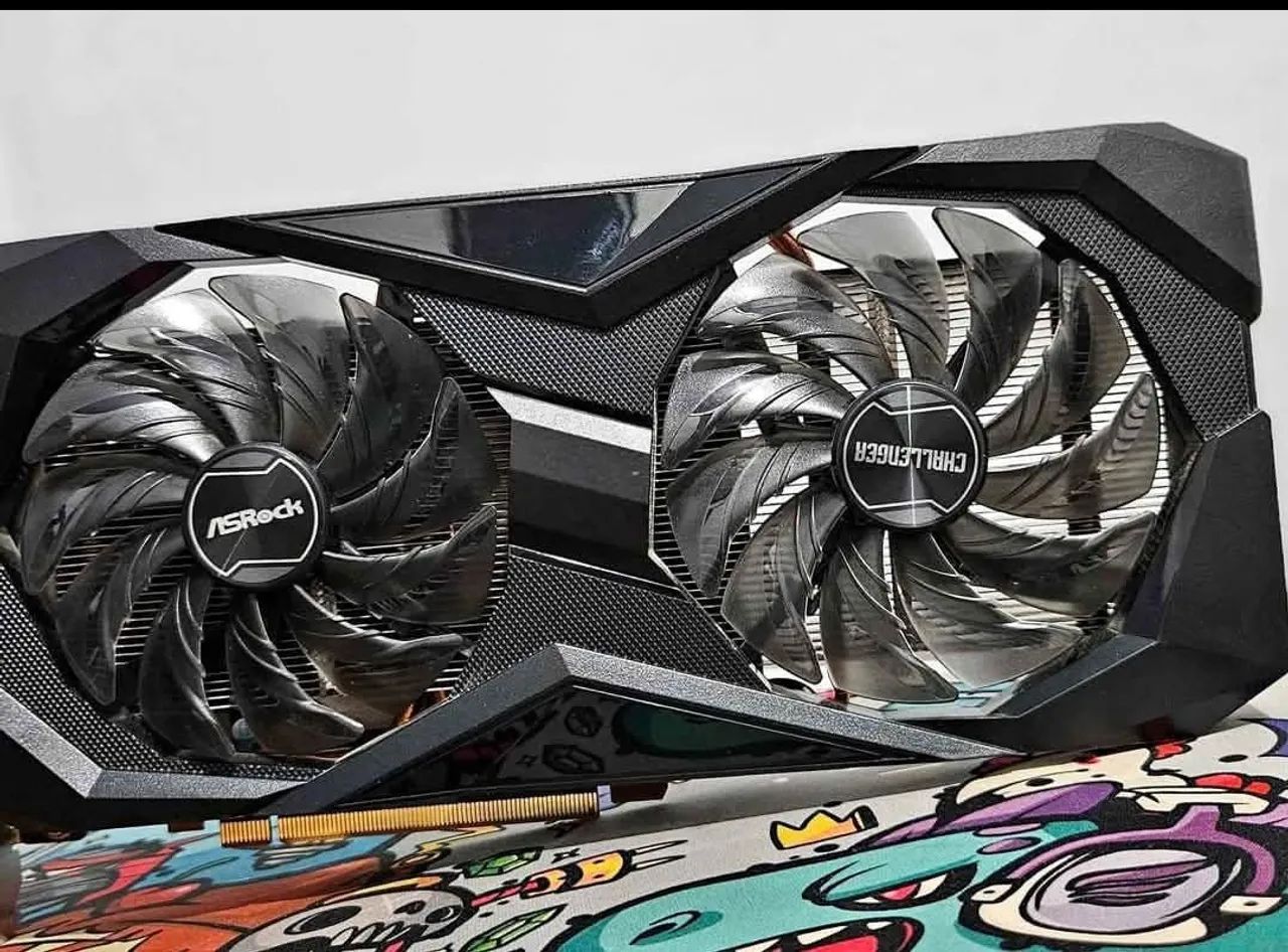 Placa de Vídeo RX 6600 8 GB ASROCK 