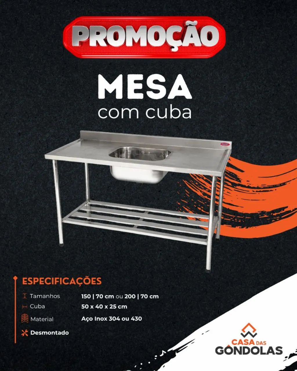 Mesa inox - Foto 2