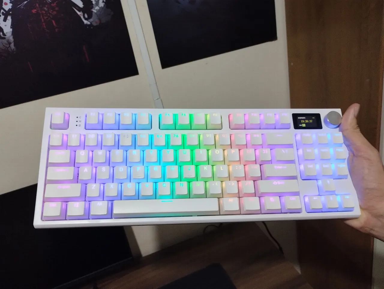 TECLAS PUDIM PBT PERSONALIZADAS 104 UNIDADES