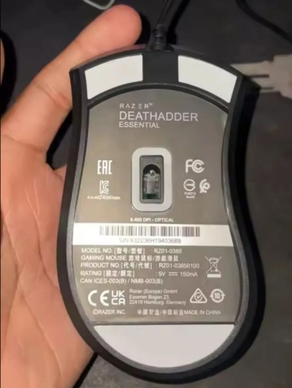 Mouse Gamer Razer DeathAdder Essencial  - Foto 3