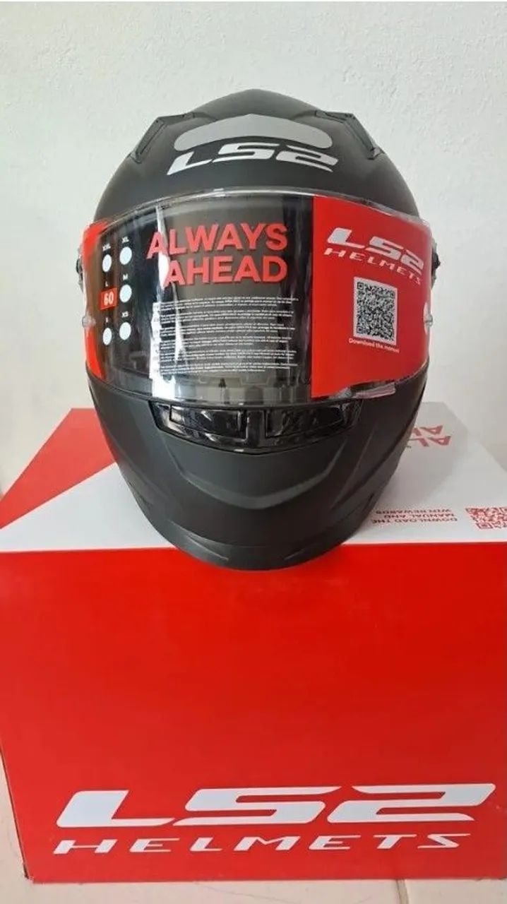 Capacete LS2 Preto - Foto 2