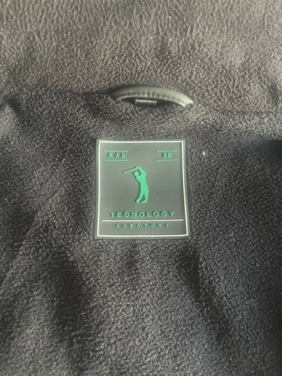 Jaqueta masculina preta da Aleatory - Foto 4