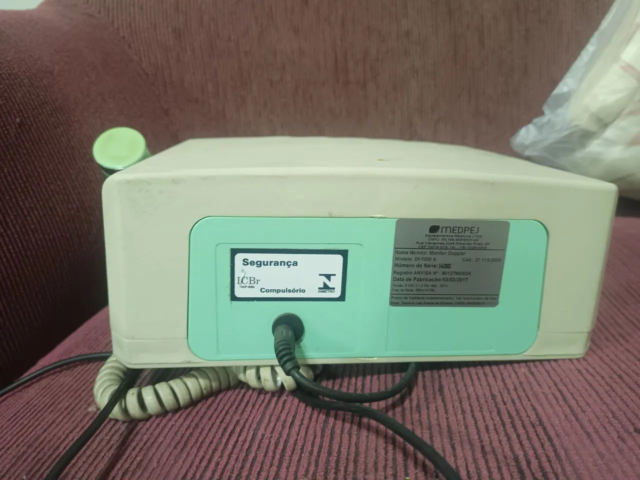 DETECTOR FETAL DE MESA DF-7000 S MEDPEJ - Foto 3