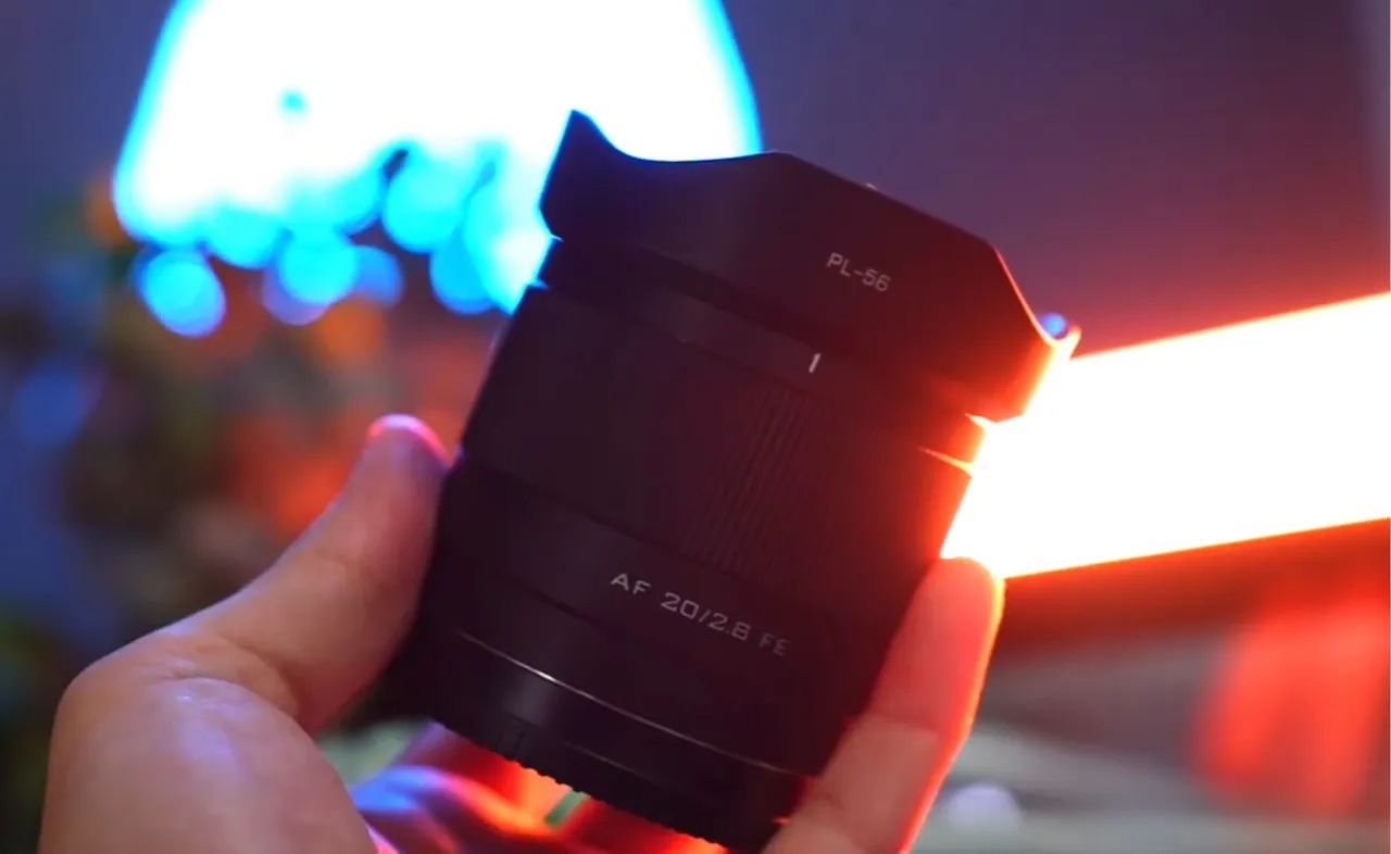 Lente Vilrox AF 20mm f/2.8 FE para Câmeras Sony E-Mount - Foto 2