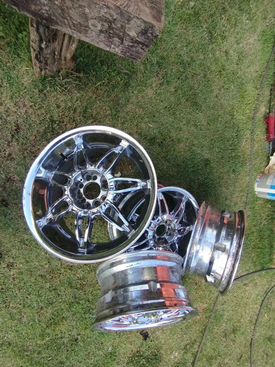Vendo ou troco rodas azari 17 por aro 15 ou 16 do meu interesse.... - Foto 2