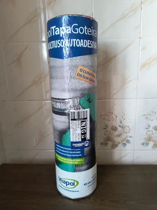 Fita Multiuso Autoadesiva Viapol Tapa Goteira