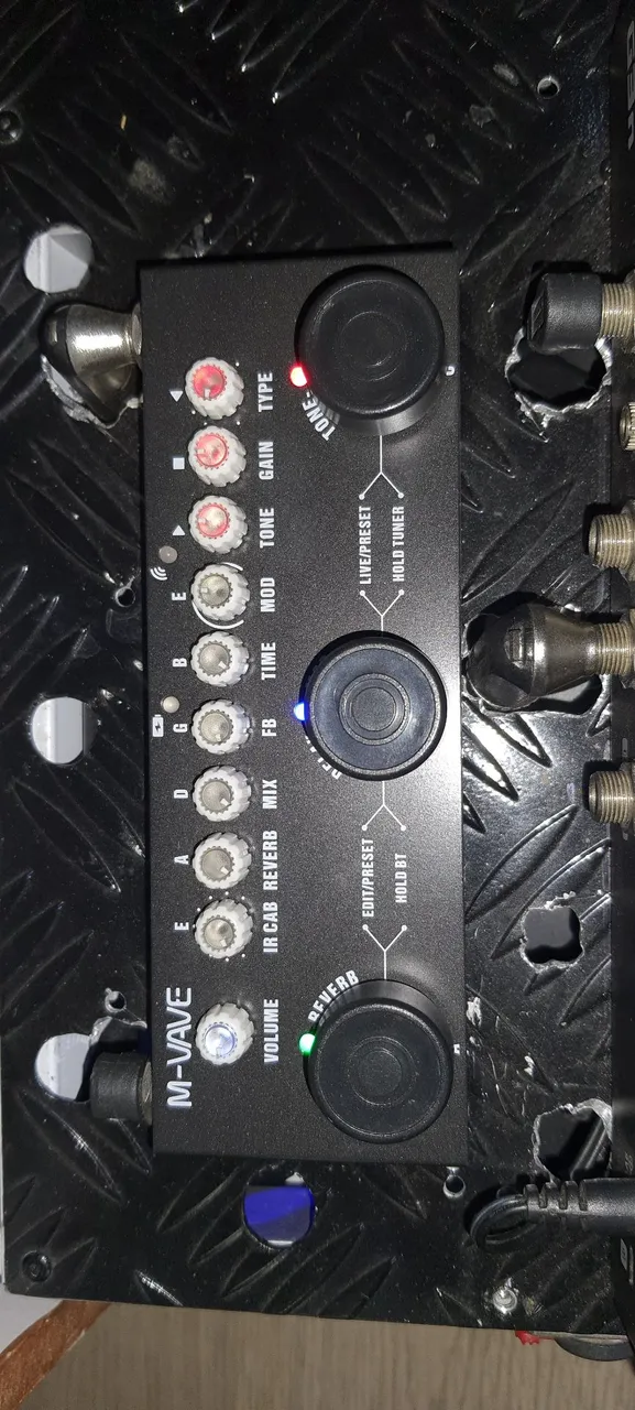 Pedal M-VAVE Cube Baby - Multi Efeitos Guitarra