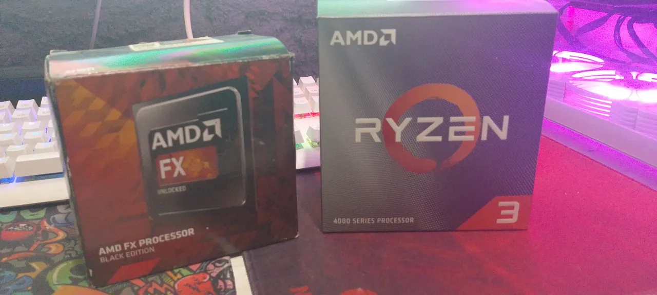 Processdores AMD Ryzen e Fx