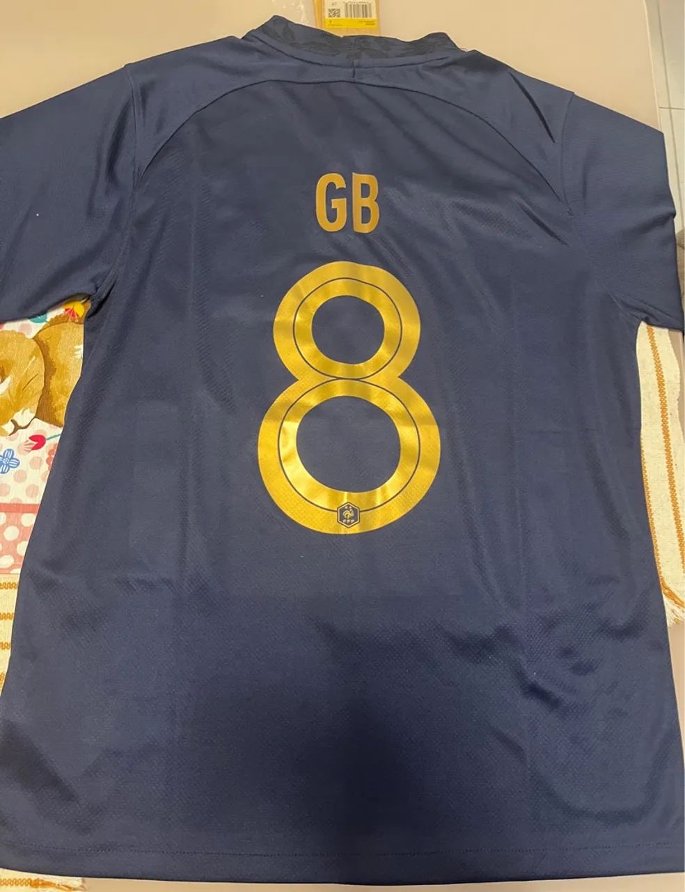 Camisa de Time França - tamanho P - Novo - Foto 2