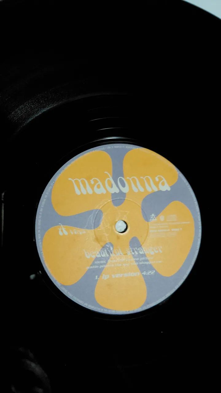 Vinil Madonna single Beautiful Stranger lp disco - Foto 3
